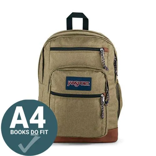 ■ JanSport Cool Student Backpack - Army Green Letterman