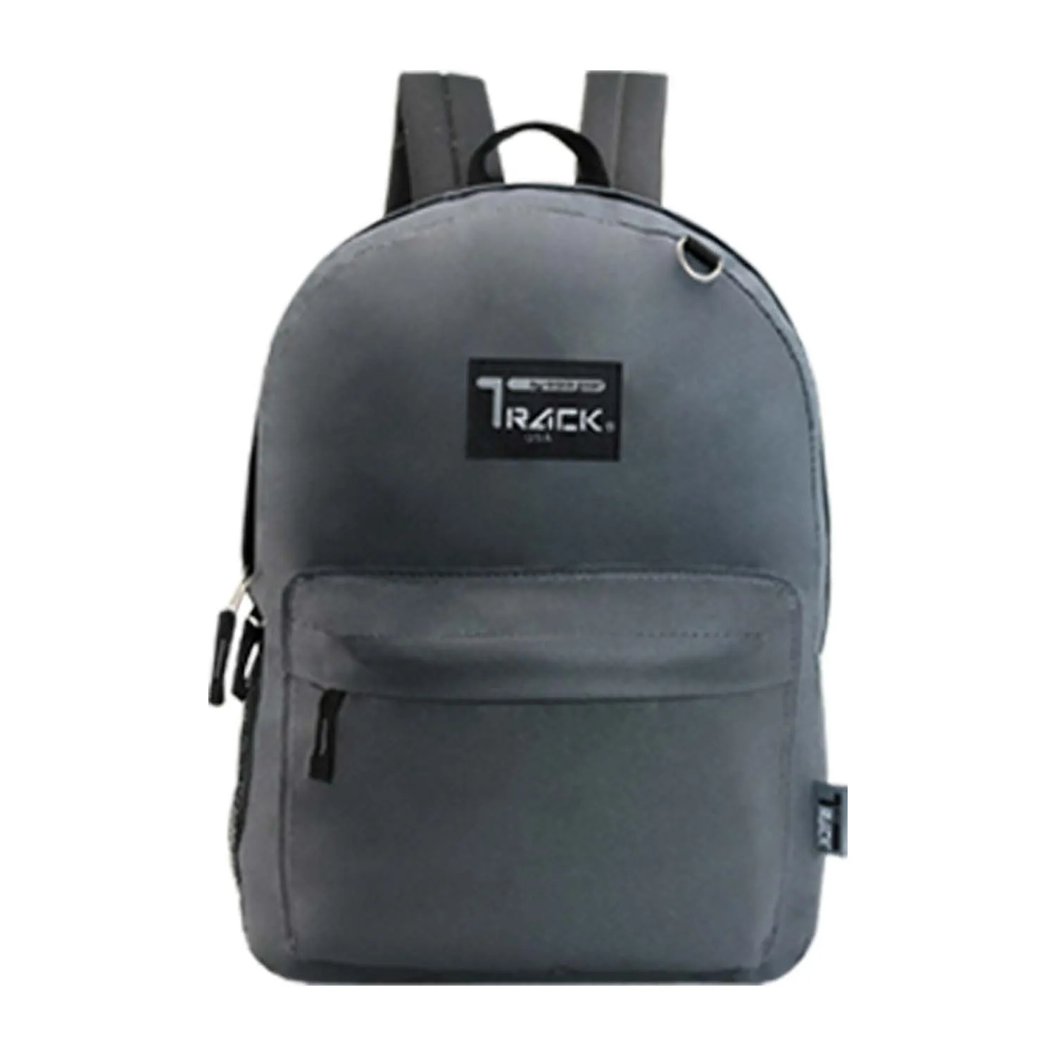 17" Wholesale Classic Charcoal Backpacks - Bulk Case of 24 Bookbags