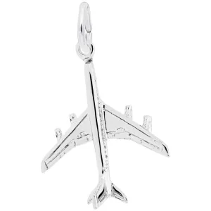 925 Plane Charm