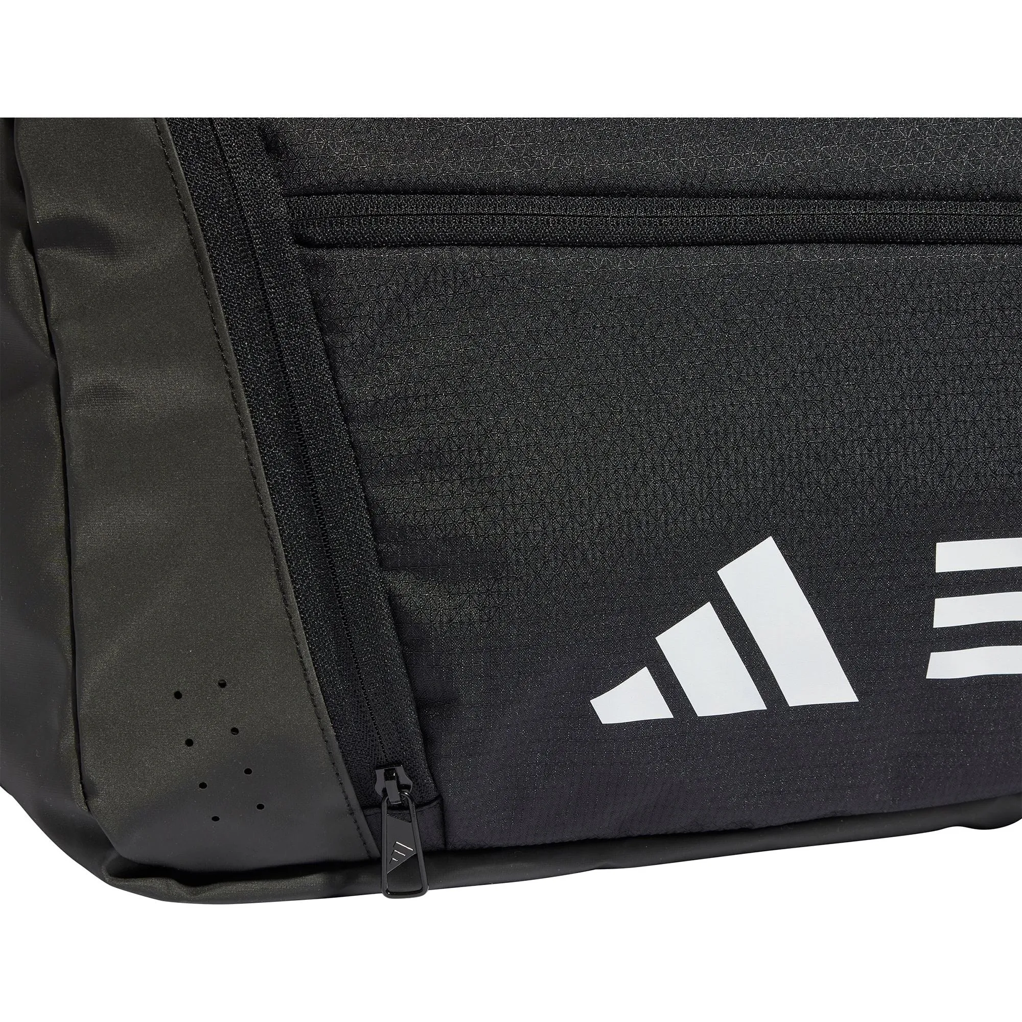 adidas Essentials 3 Stripes Holdall - Black