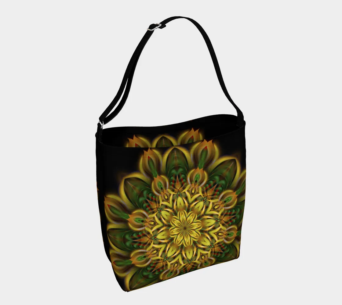 ALIEN SUNFLOWER DAY TOTE