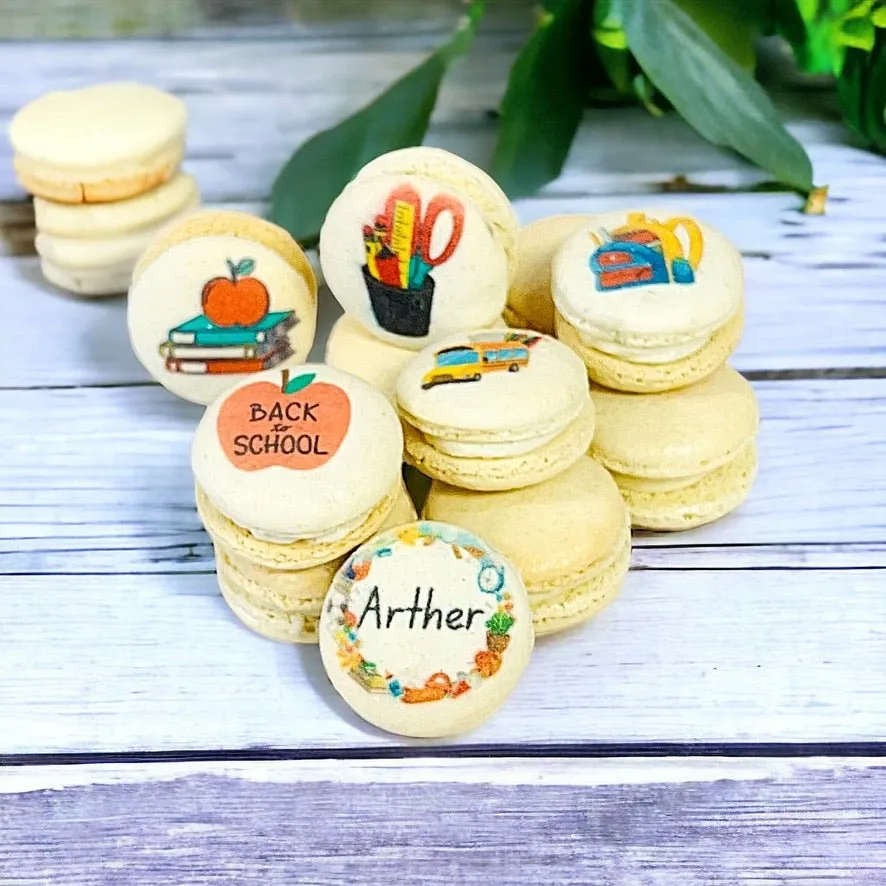 Back to School Macarons | Packs of 6, 12, or 24