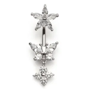 Belly Ring - Butterfly