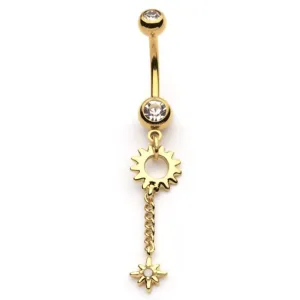 Belly Ring - Sun Star