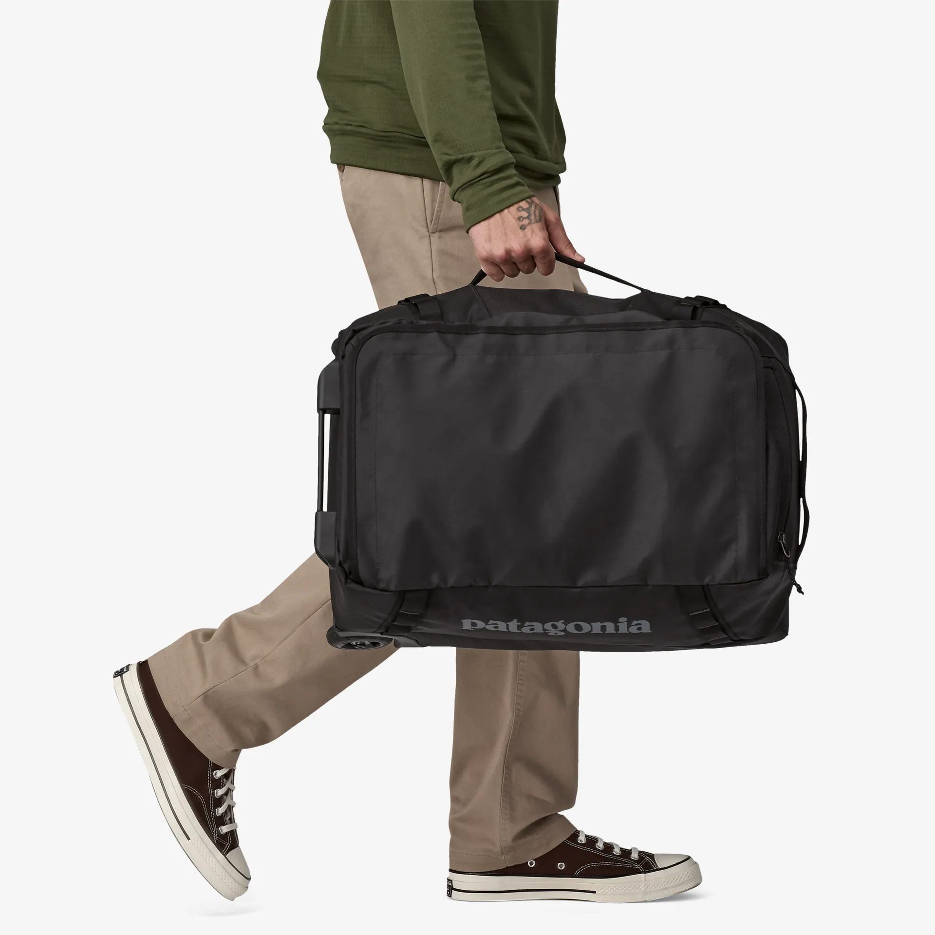 Black Hole® Matte Wheeled Duffel 40L