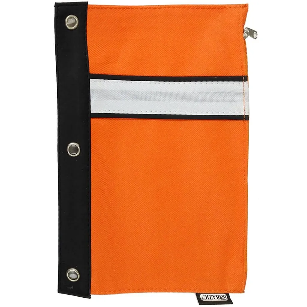 Bright Color 3-Ring Pencil Pouch