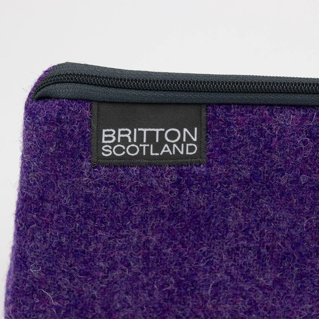 Britton Scotland Handmade Harris Tweed Medium Pencil Case