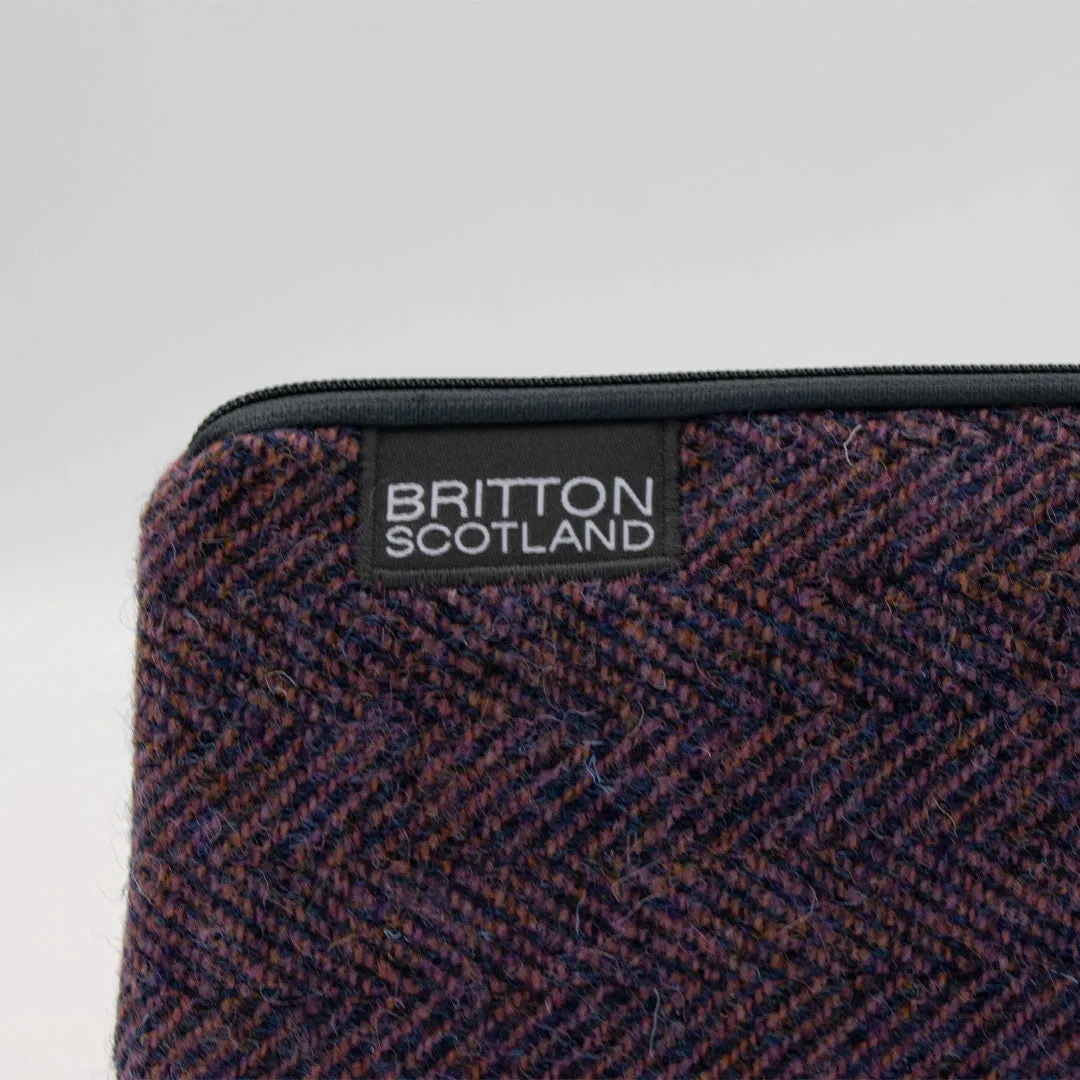 Britton Scotland Handmade Harris Tweed Medium Pencil Case