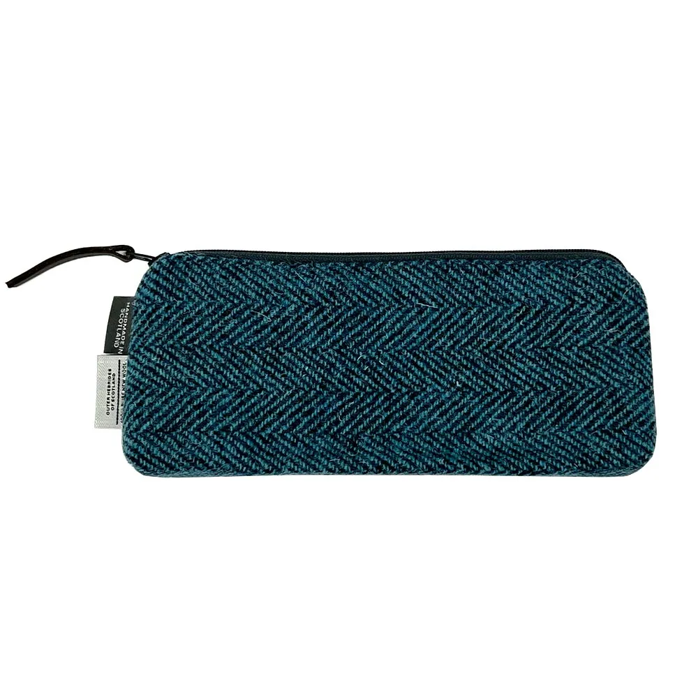 Britton Scotland Handmade Harris Tweed Medium Pencil Case