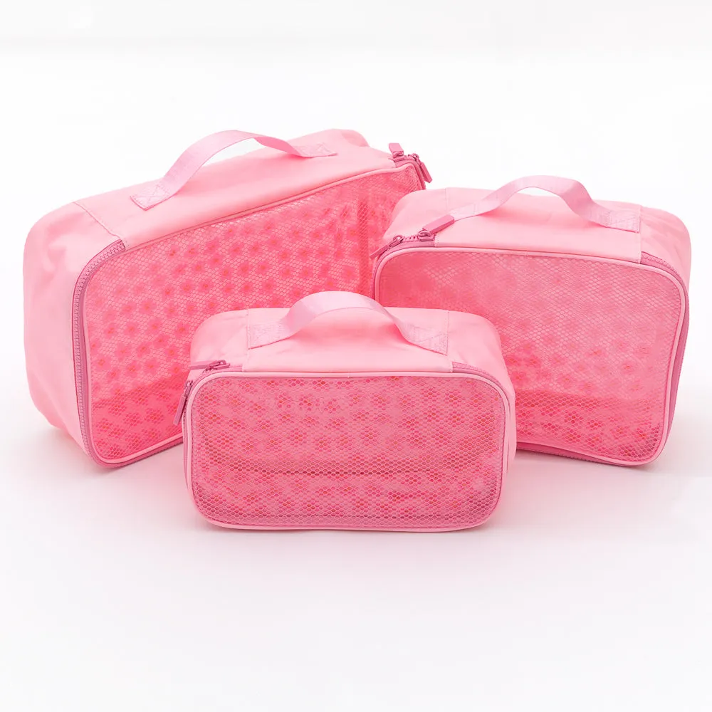 Bubblegum Pink Packing Cubes