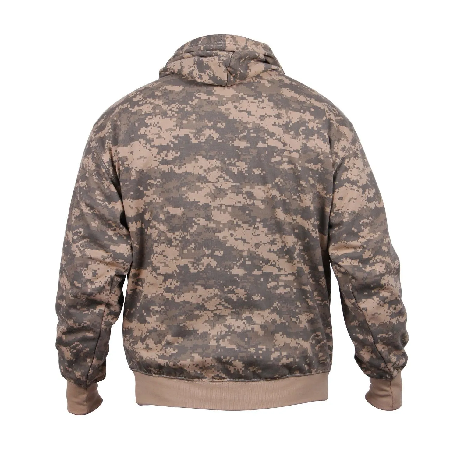 Camo Pullover Hooded Sweatshirt