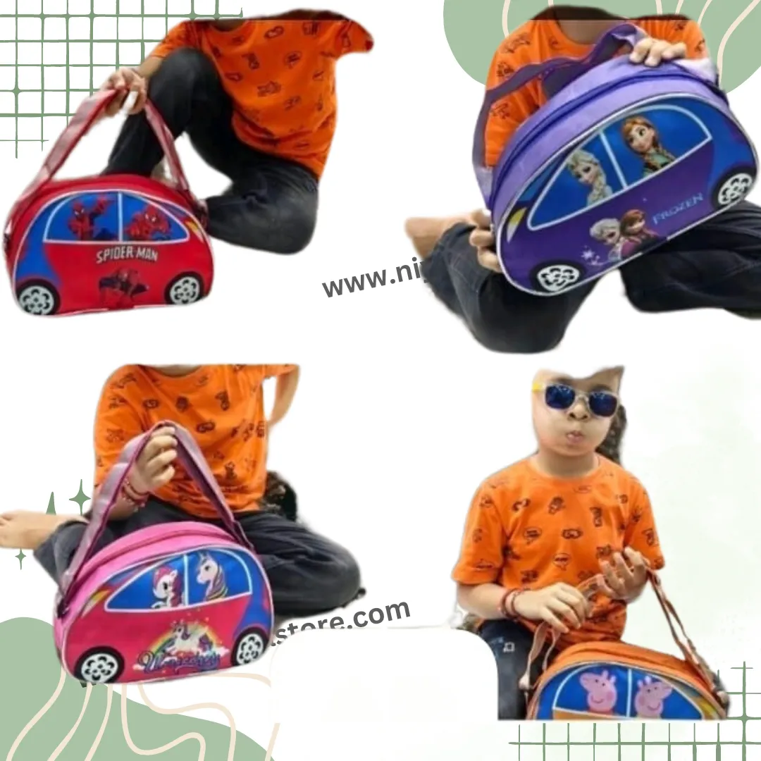 Car shape sling bags