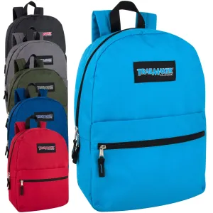 Classic Backpack Rucksack 43cm/20L Capacity - 6 Assorted Colours