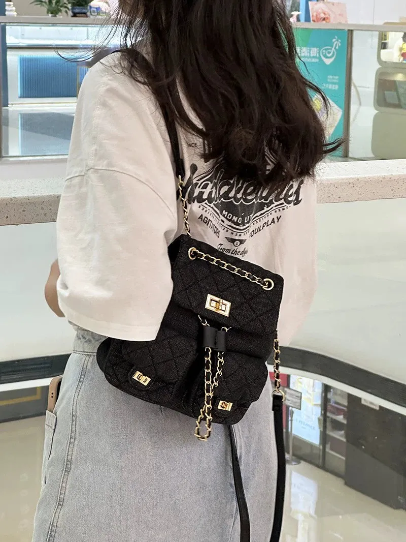 Classic Style All-Match Student Bag Fashion Trend Chain