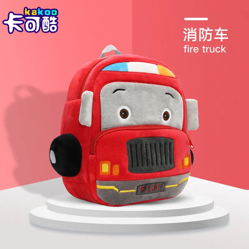 Cute Fire Truck John Children's Backpack