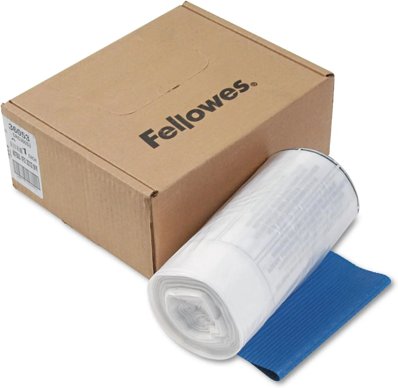 Fellowes 36053 Shredder Bags, 9 Gal, F/99CI,90S, 15-Inch X14-Inch X30-Inch , 100/CT,CL