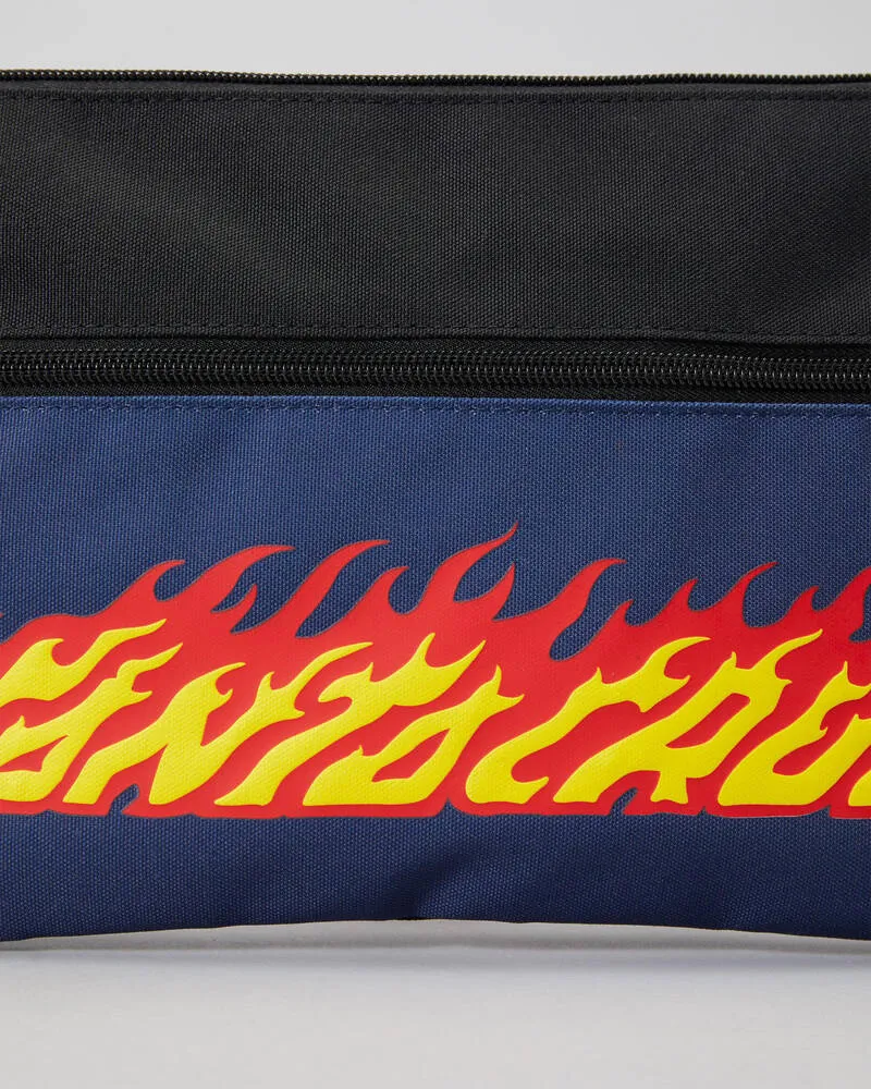 FLAMING STRIP PENCIL CASE