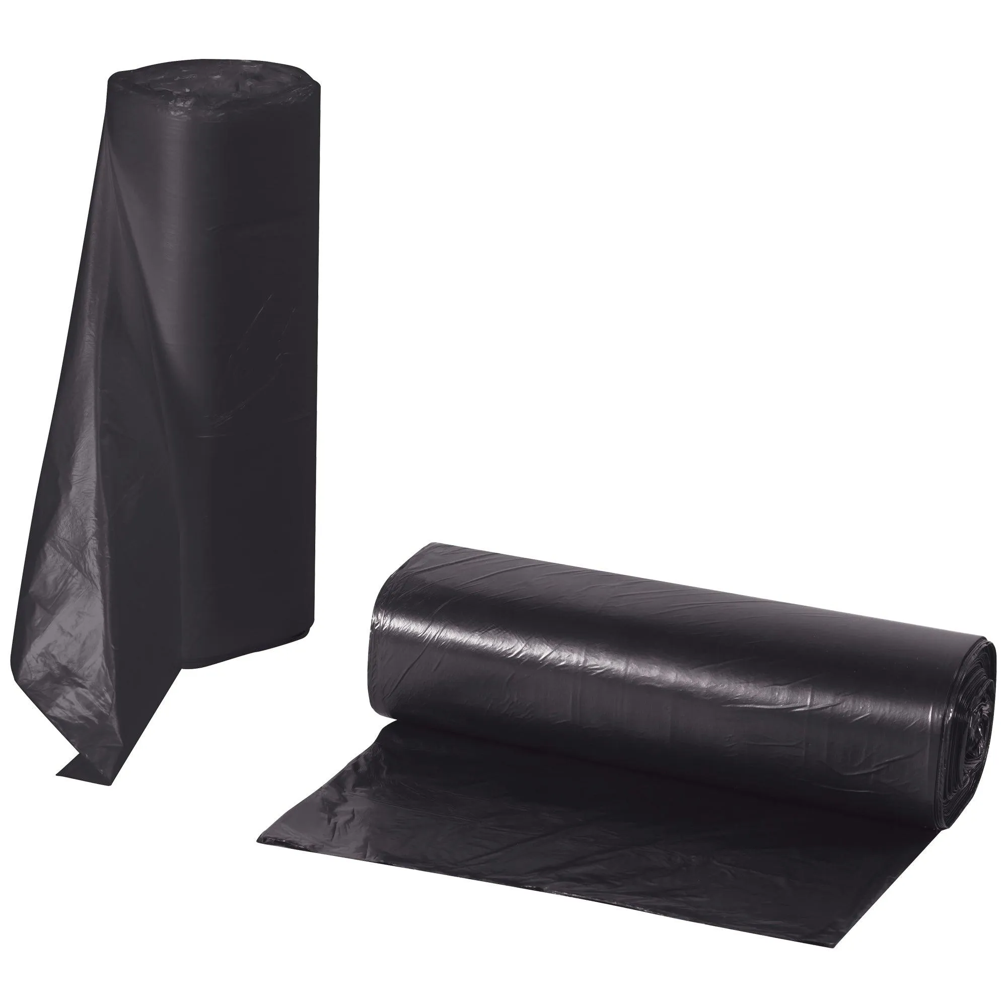 High Density Trash Liners - Black, 40 - 45 Gallon, .86 Mil.