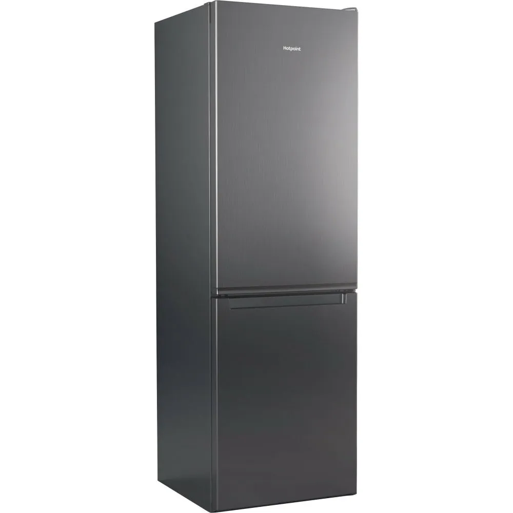 Hotpoint H1NT821EOX Low Frost Fridge Freezer, 70/30, Grey