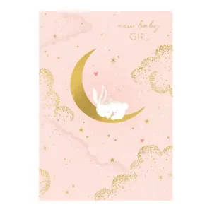 Incognito Baby Greeting Card - Sara Miller Baby Girl