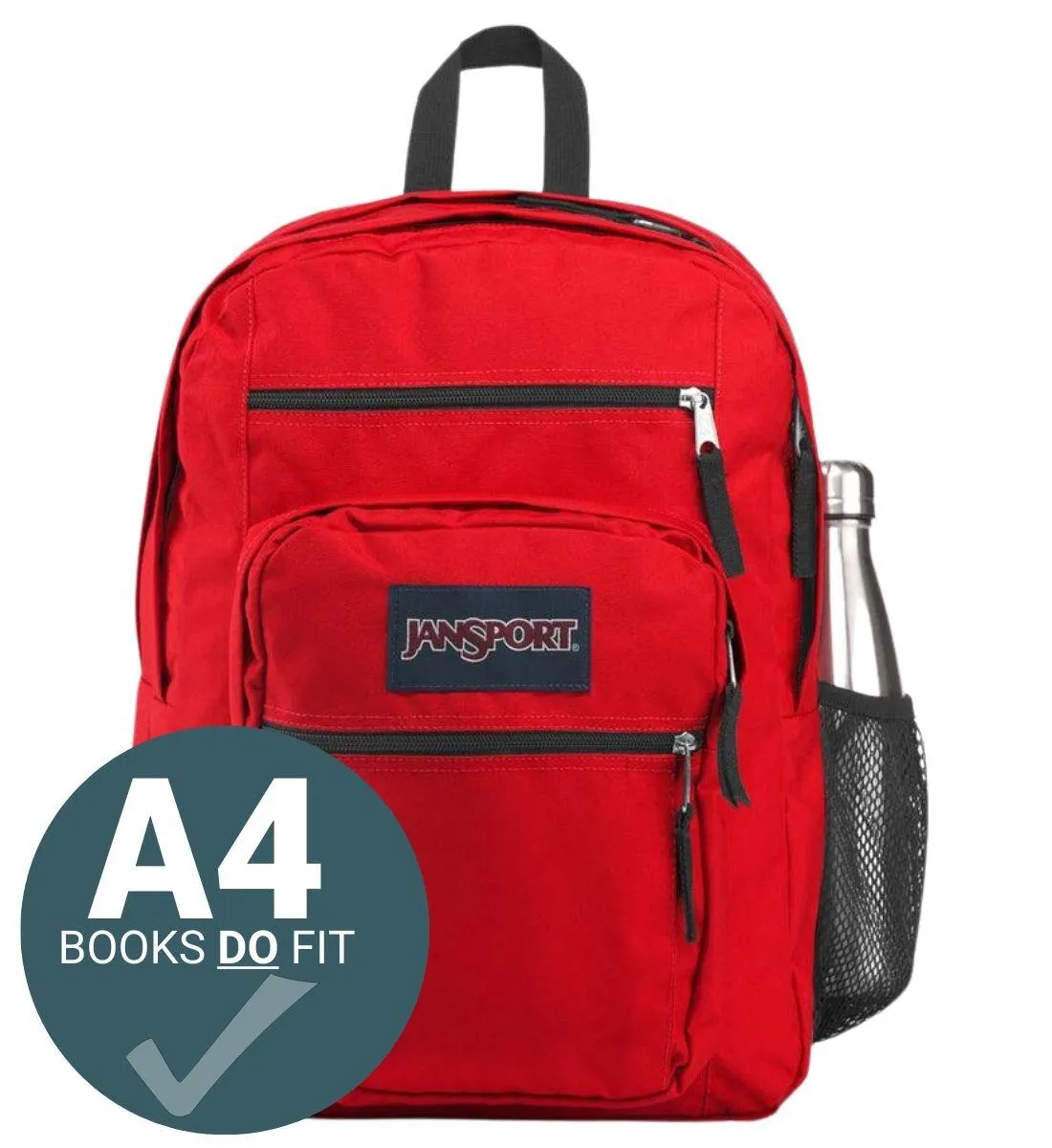 JanSport Big Student Backpack - Red Tape