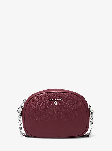 Jet Set Charm Small Pebbled Leather Crossbody Bag