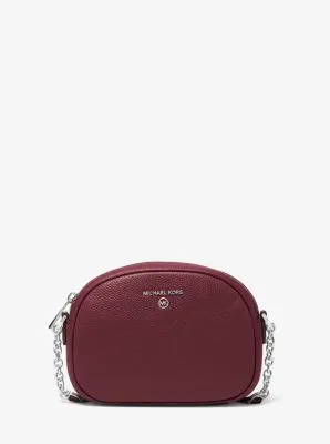 Jet Set Charm Small Pebbled Leather Crossbody Bag