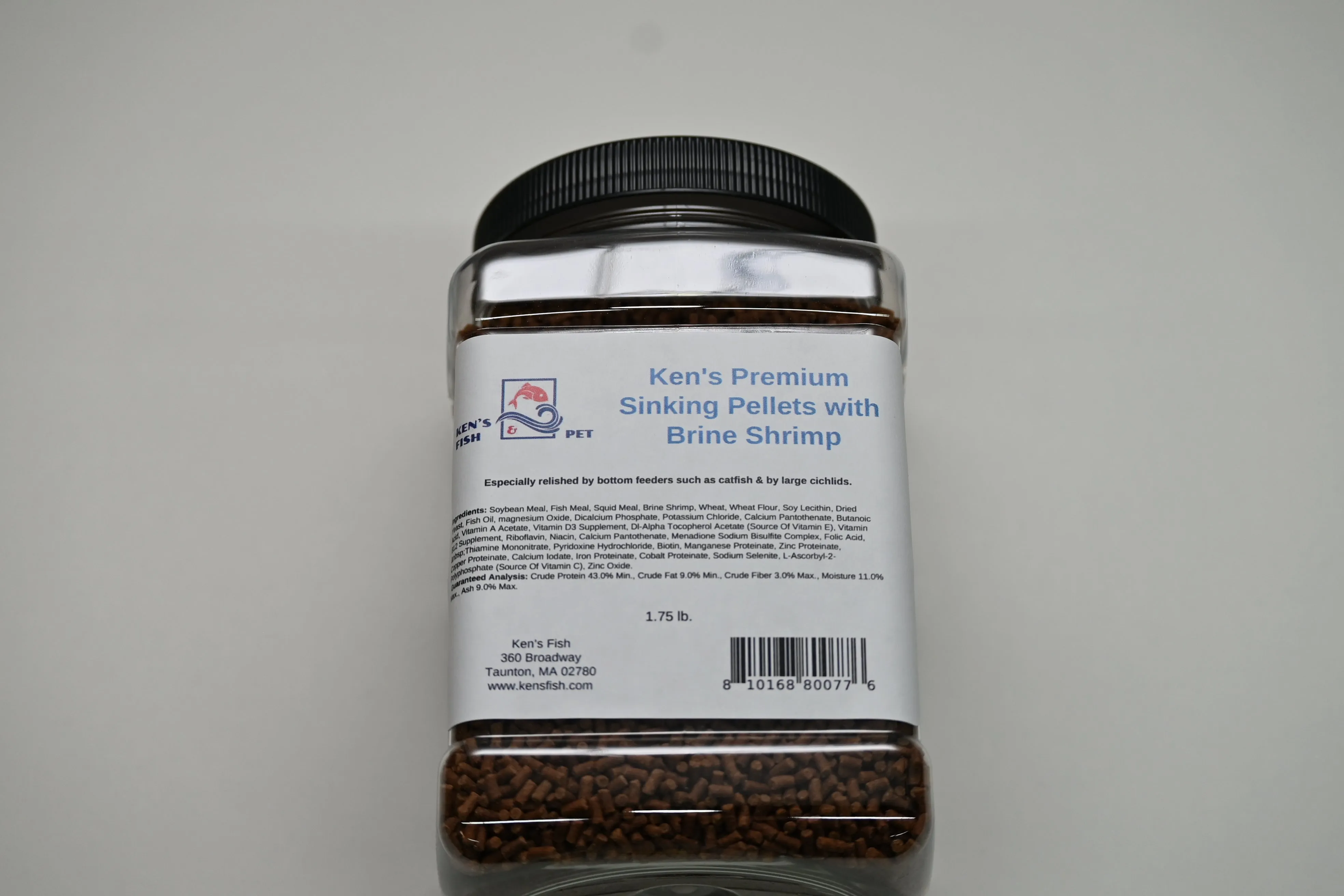 Ken's Premium Sinking Pellets with Brine Shrimp