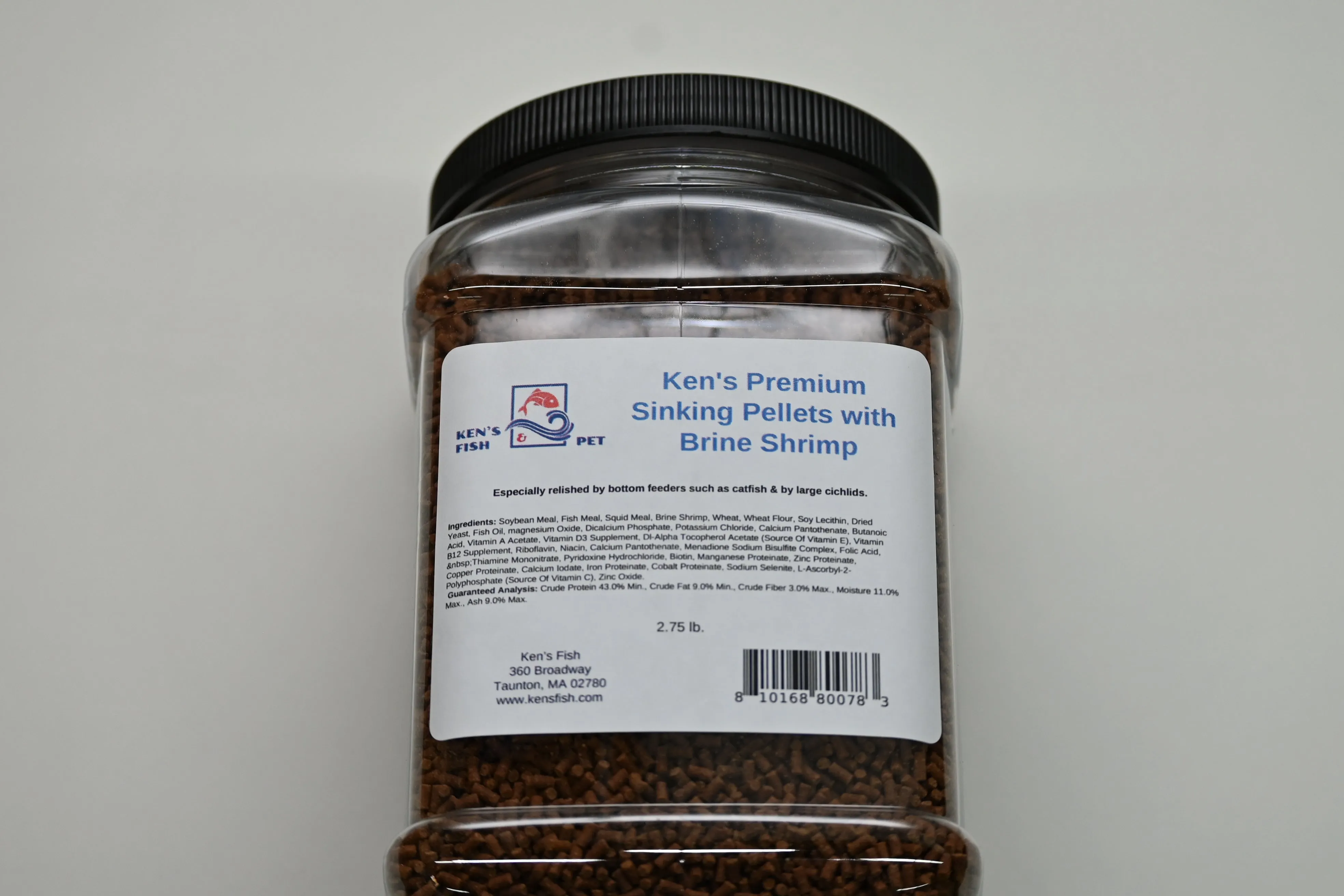 Ken's Premium Sinking Pellets with Brine Shrimp