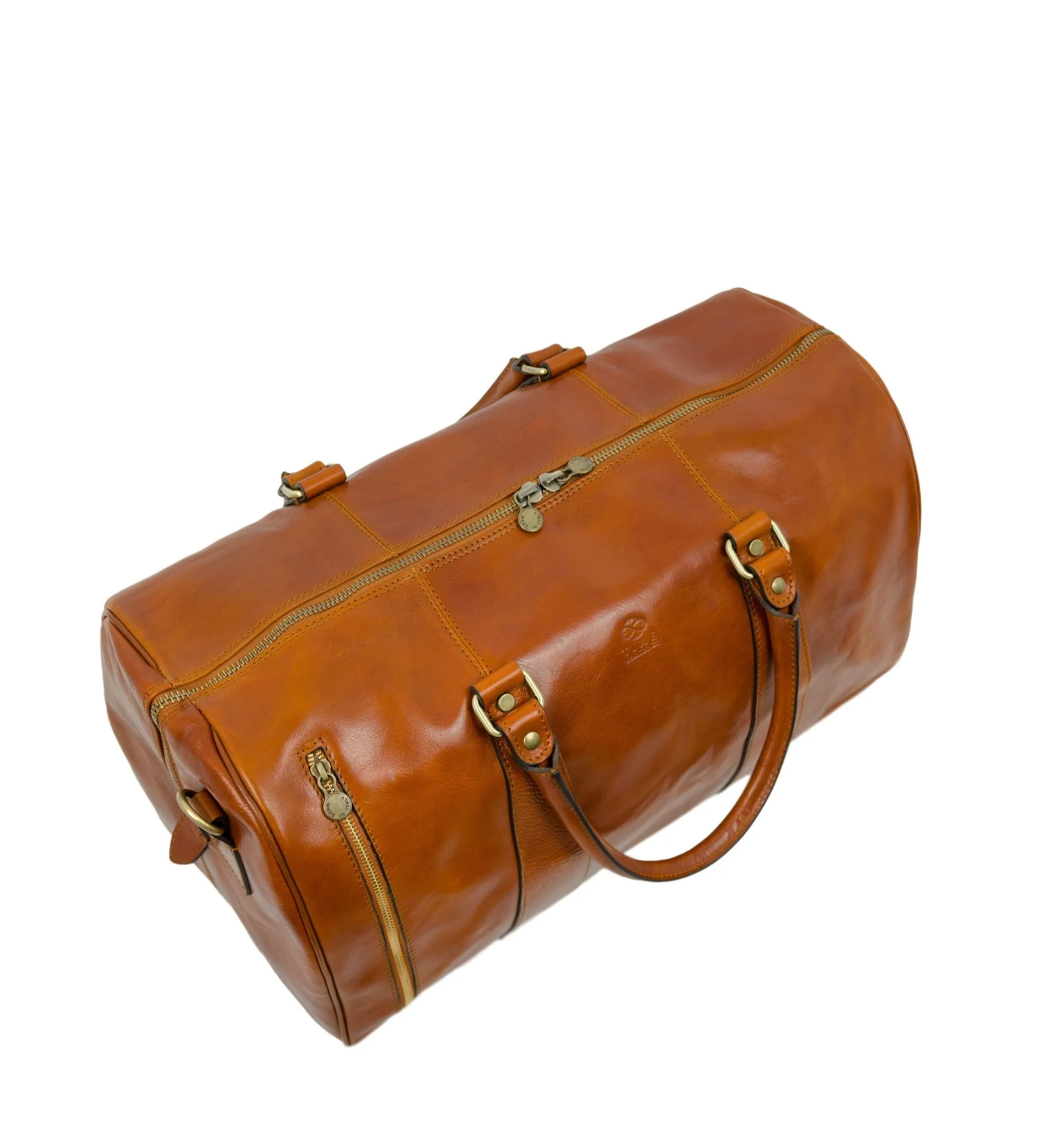 Leather Duffel Bag - Wise Children