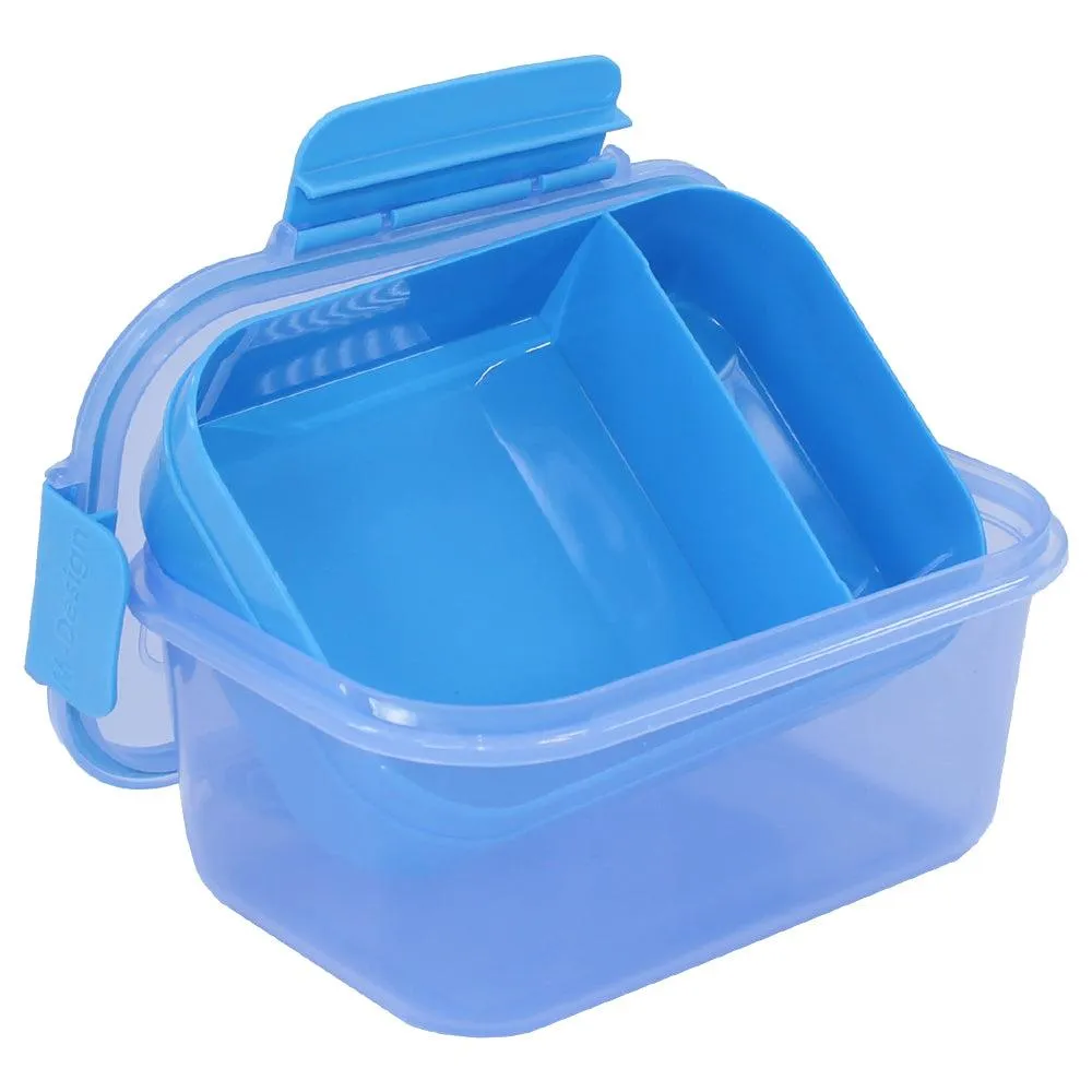 M Design Lunch Box, 1.1 Liter - Blue