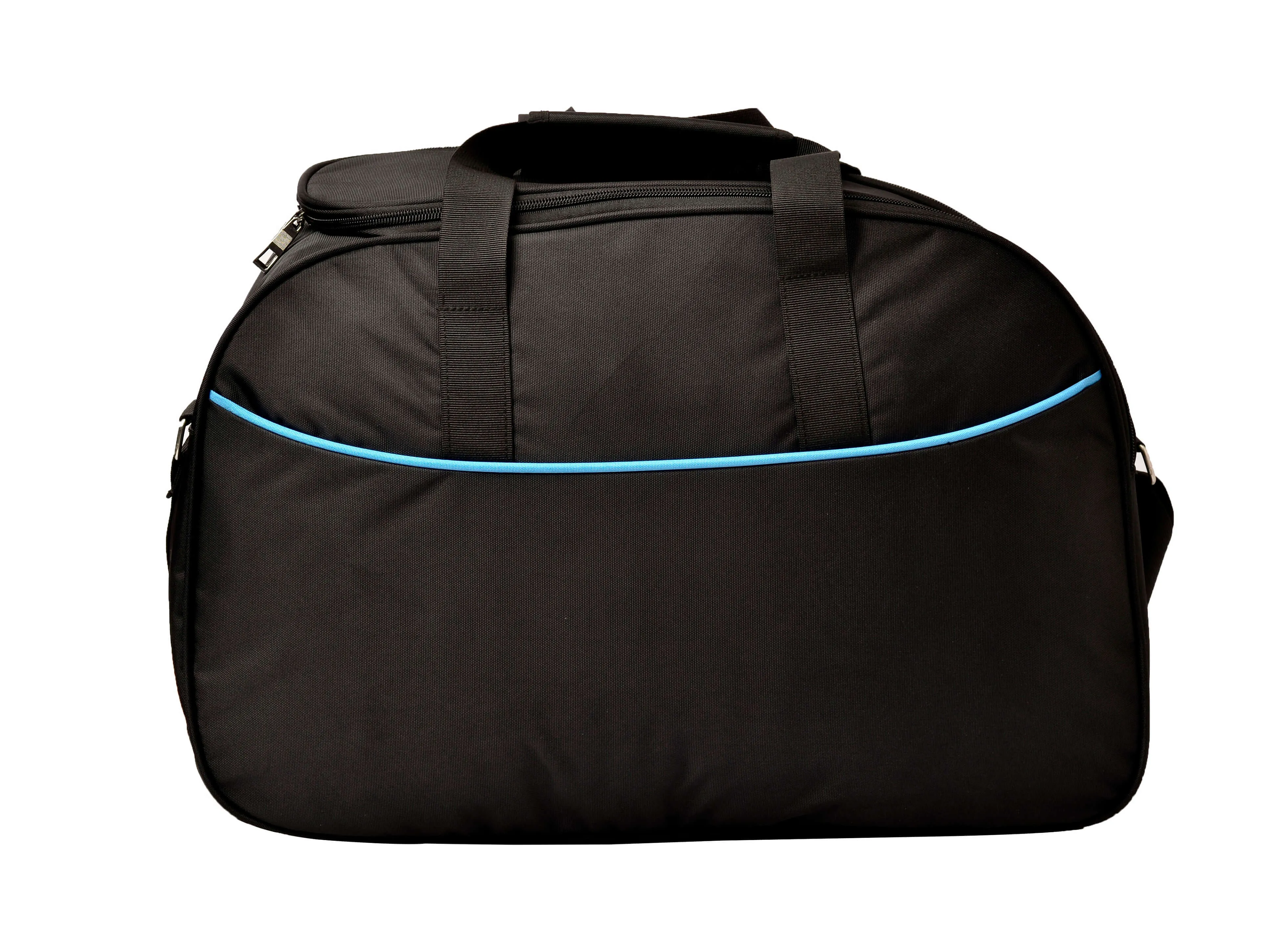 Maverick 45L Black Blue Travel Duffel