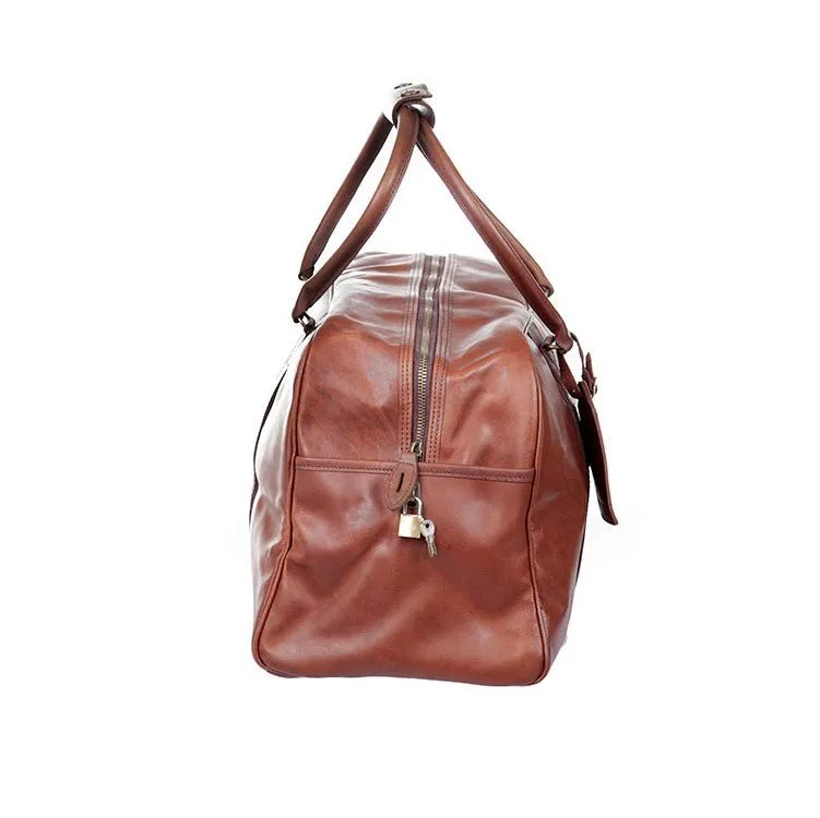 Melvill & Moon Leather Bulawayo Duffel Bag | Brown