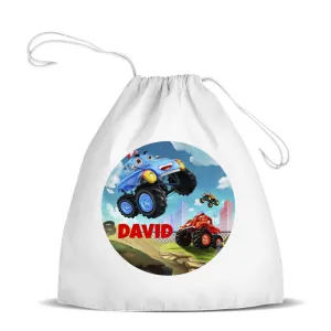 Monster Truck Premium Drawstring Bag (Temporarily Out of Stock)