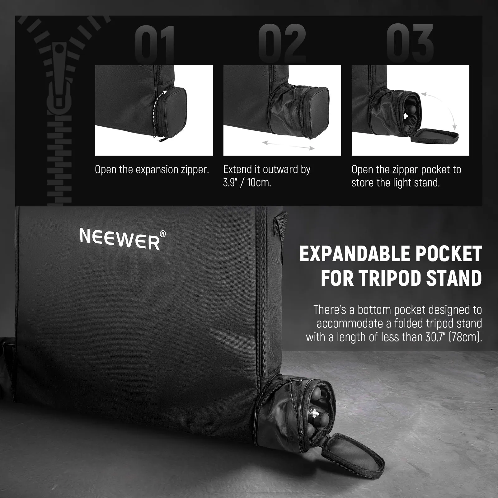 NEEWER RU-009 18" Ring Light Carrying Bag