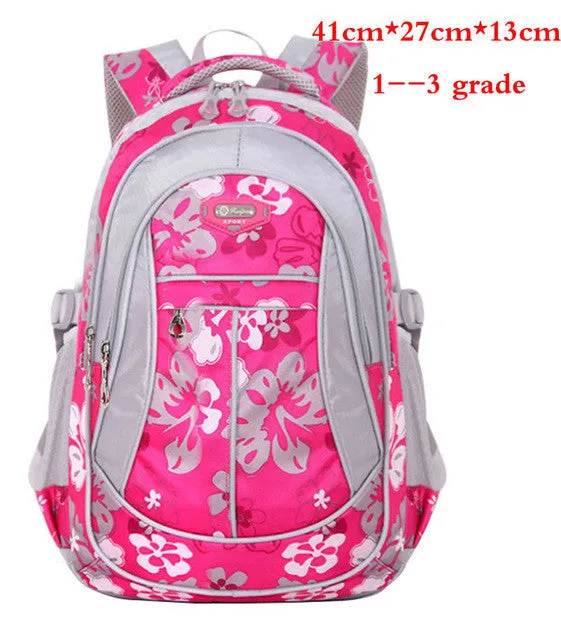 New Floral Printing Children School Bags Backpack For Teenage Girls Boys Teenagers Trendy kids Book Bag Student Satchel mochilas