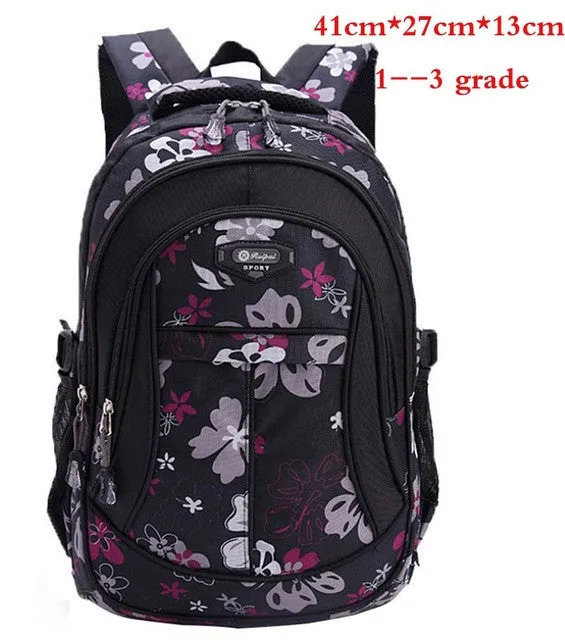 New Floral Printing Children School Bags Backpack For Teenage Girls Boys Teenagers Trendy kids Book Bag Student Satchel mochilas