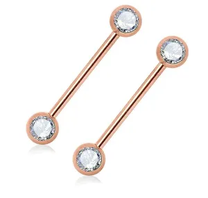 Nipple - 14g Rose Gold