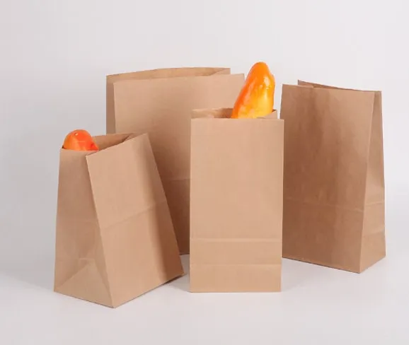 Paper Bags, Brown Paper Bags, Kraft Paper Bags, Paper Gift Bags, Shopping Bags, Retail Merchandise Bags, Paper Bag, Choose Size & Quantity