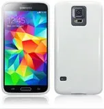 Samsung Galaxy S5 Gel Case - White