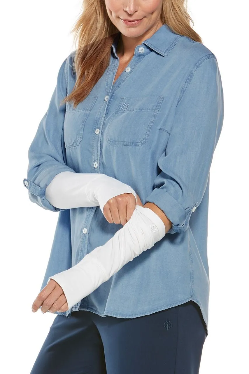 Women's LumaLeo Sleeves  |  White